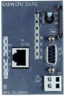 CPU 214PG - 96kB, Ethernet PG/OP, RS485 - MPI, MMC kártya max. 32 modul