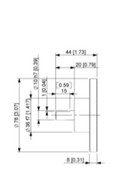 Jeladó abszolút  ATEX 21, teng.10mm, Ház D=78 mm,  Profinet komm., IP65 (67)