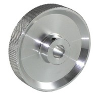 Mérőkerék - 304,8 mm-es - Alumínium, gyémánt mintás felület, 10mm-es tengelyre