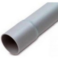 Műanyag cső II. - 16mm, szürke, 3 méteres, Anyag: PEP