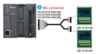 PLC CPU - 128k 16DI/16DO NPN, 1xEthern,2xRS-485,1xUSB, Mozgásvezérlő