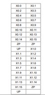 PLC modul - 32 DO Tranzisztor NPN, 12~24VDC 0,1A, kifejtő csatlakozós