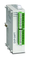 PLC modul - Hőmérséklet 4 csatorna,RTD Pt100/1000,Ni100/1000,  0,1°C pont.,RS485