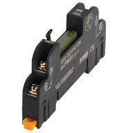 Relé - 1x kontakt, Betáp 24VDC, max. 3A, DIN sínre szerelhető, LED jelzőfény