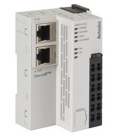 Távoli IO - EtherCAT 100Mbs, 2x RJ45 port, max. 64 modul,USB, DIN sin, 24V DC